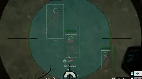 The Finals Monaco map overview during a squad cashout fight